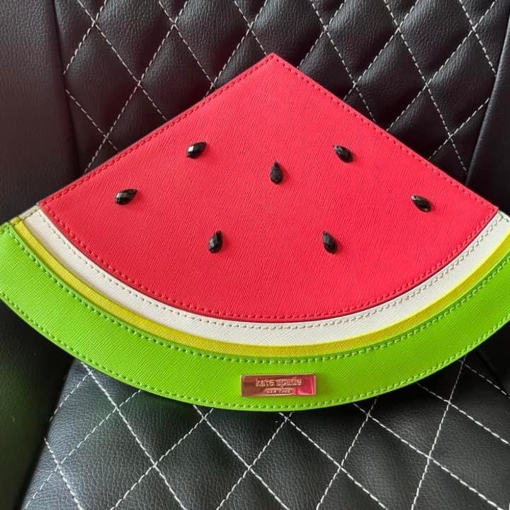 EUC Kate Spade Watermelon Clutch
